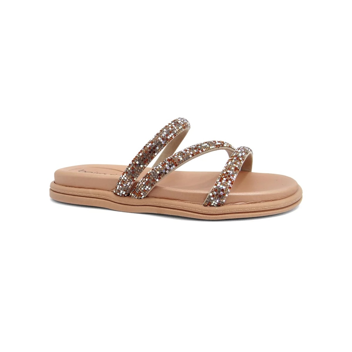 Tamanco Beira Rio Flatform Birken 8488.108 Camel/Nude Tamanco Beira Rio Flatform Birken 8488.108 Camel/Nude