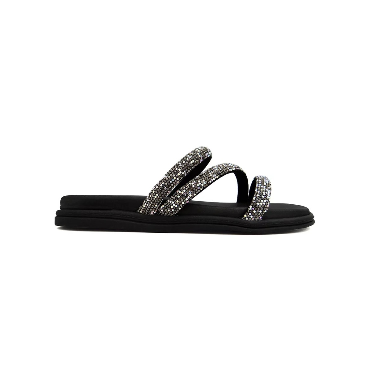 Tamanco Beira Rio Flatform Birken 8488.108 Grafite/Preto Tamanco Beira Rio Flatform Birken 8488.108 Grafite/Preto