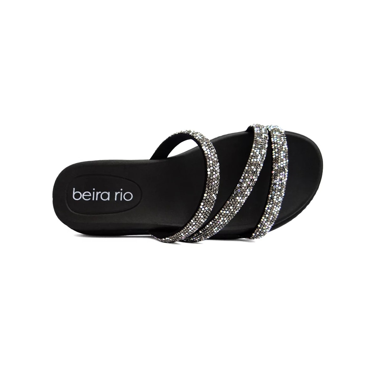 Tamanco Beira Rio Flatform Birken 8488.108 Grafite/Preto Tamanco Beira Rio Flatform Birken 8488.108 Grafite/Preto