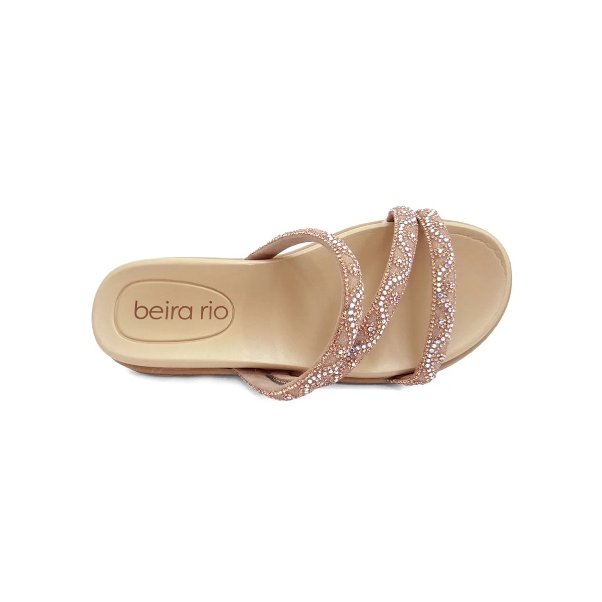 Tamanco Beira Rio Flatform Birken 8488.108 Ouro Rosado/Aurora B Tamanco Beira Rio Flatform Birken 8488.108 Ouro Rosado/Aurora B
