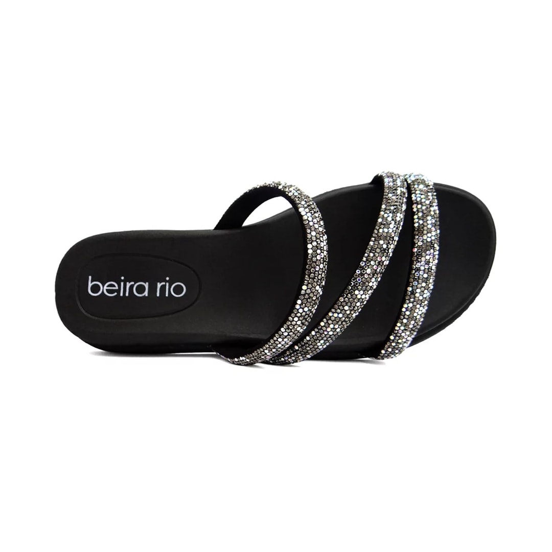 Tamanco Beira Rio Flatform Birken 8488.108 Preto/Grafite/Aurora Tamanco Beira Rio Flatform Birken 8488.108 Preto/Grafite/Aurora