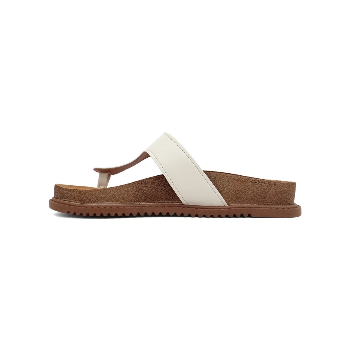 Tamanco Beira Rio Flatform Birken 8524.101 Branco Tamanco Beira Rio Flatform Birken 8524.101 Branco