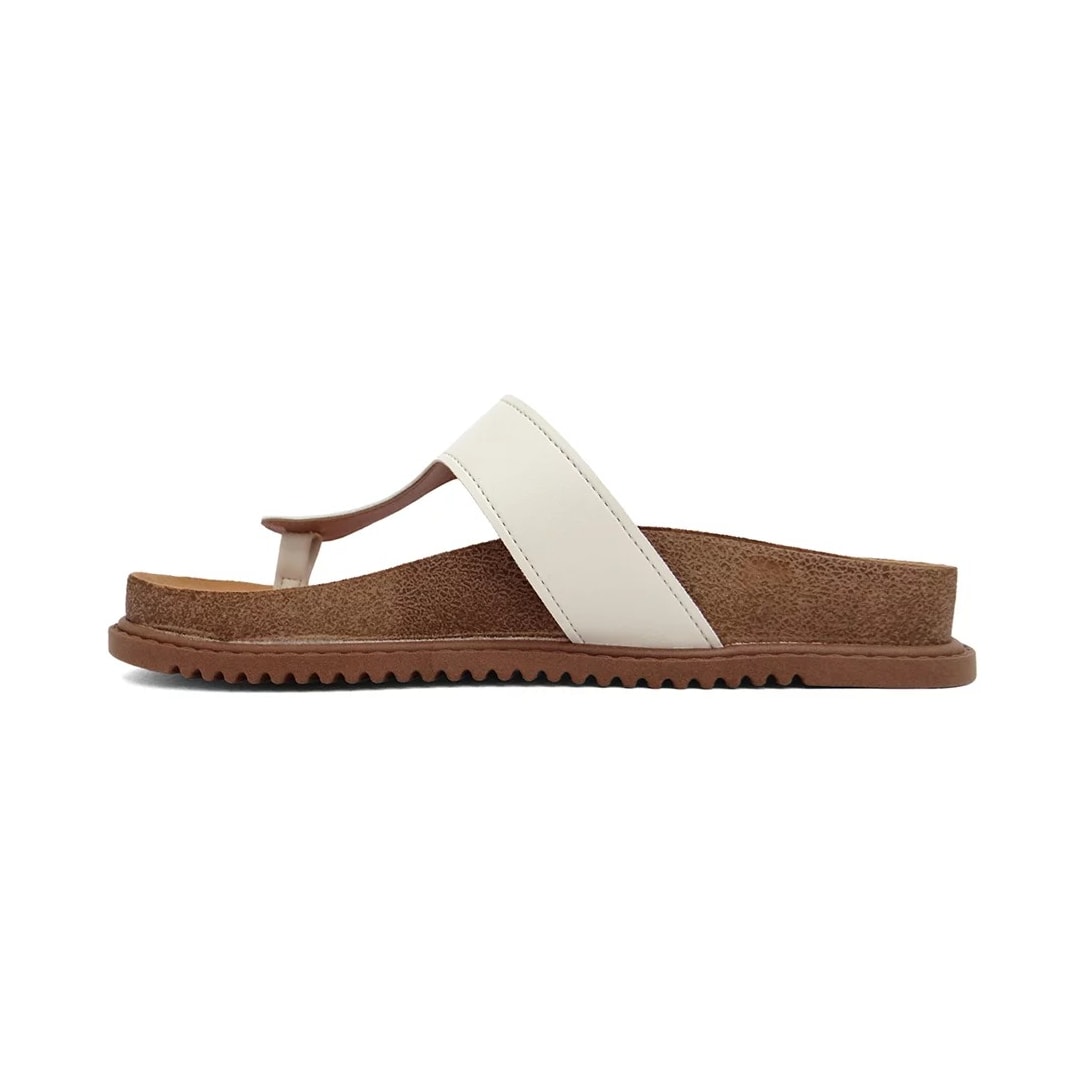 Tamanco Beira Rio Flatform Birken 8524.101 Branco