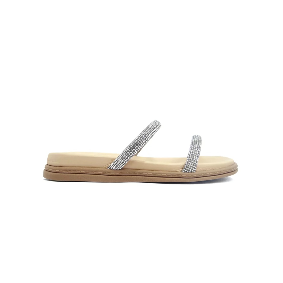 Tamanco Beira Rio Flatform Rasteira 8488.108 Creme Tamanco Beira Rio Flatform Rasteira 8488.108 Creme