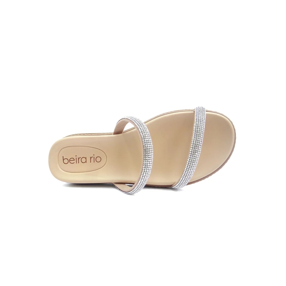 Tamanco Beira Rio Flatform Rasteira 8488.108 Creme Tamanco Beira Rio Flatform Rasteira 8488.108 Creme