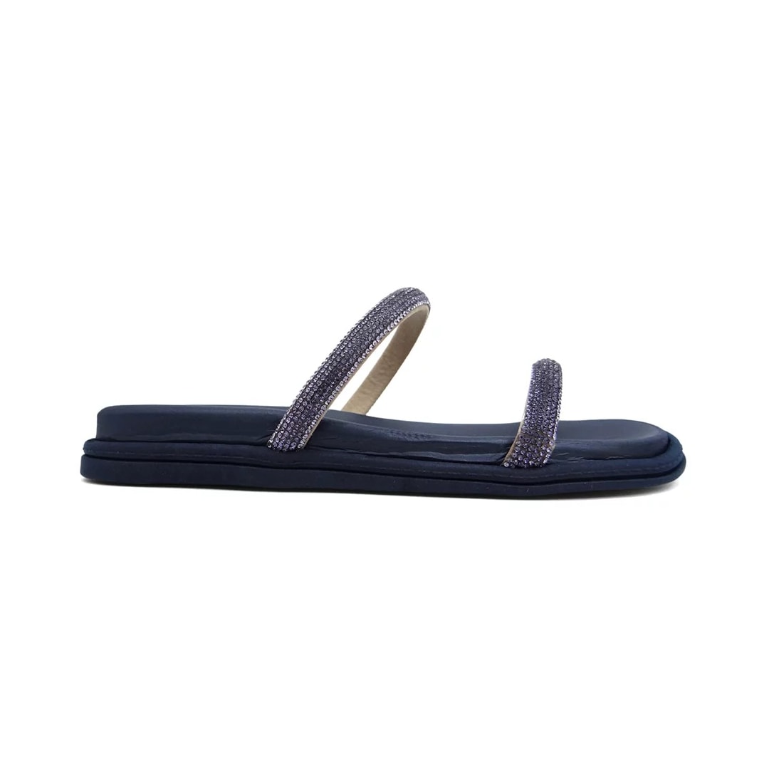 Tamanco Beira Rio Flatform Rasteira 8488.108 Marinho