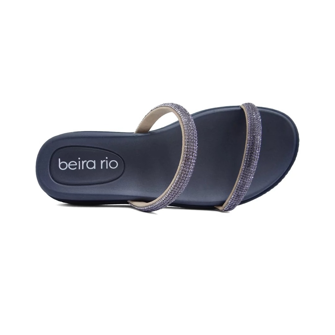 Tamanco Beira Rio Flatform Rasteira 8488.108 Marinho