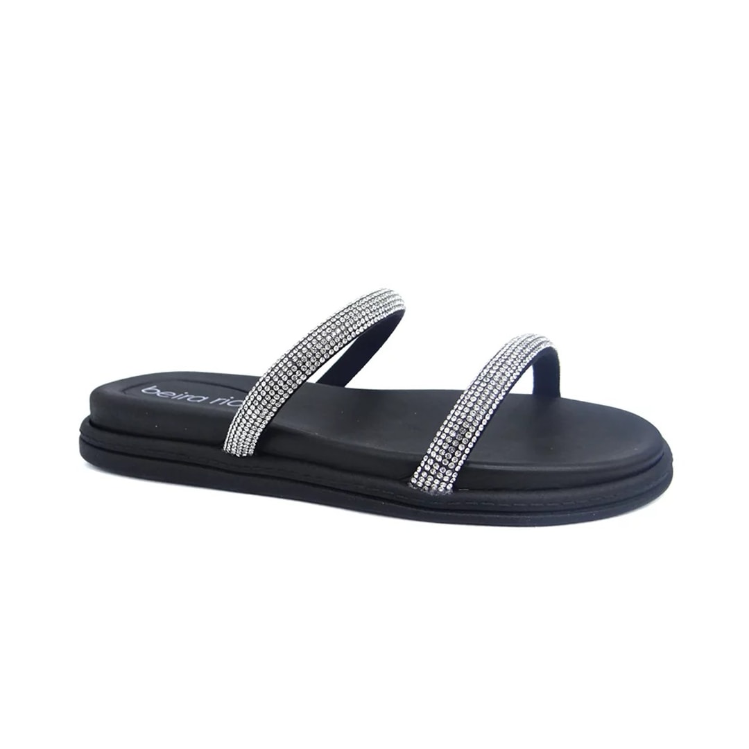 Tamanco Beira Rio Flatform Rasteira 8488.108 Preto Tamanco Beira Rio Flatform Rasteira 8488.108 Preto