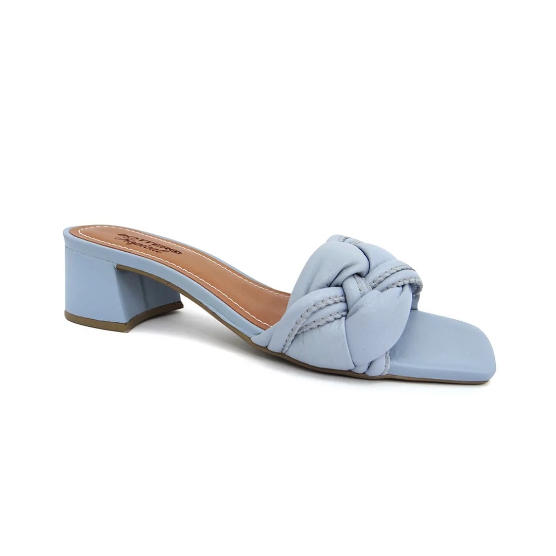 Tamanco Bottero Couro Feminina 332703 Azul