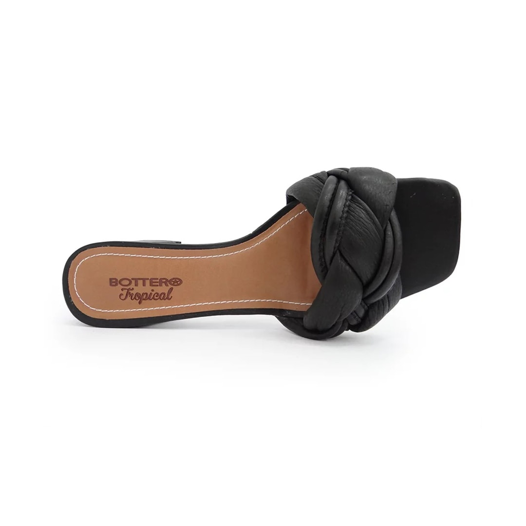 Tamanco Bottero Couro Feminina 332703 Preto