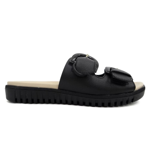 Tamanco Comfortflex Birken 23-45404 Preto