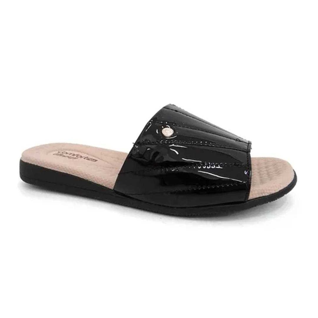 Tamanco Comfortflex Conforto 21-44403 Preto Tamanco Comfortflex Conforto 21-44403 Preto