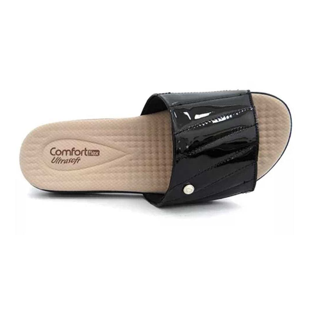 Tamanco Comfortflex Conforto 21-44403 Preto
