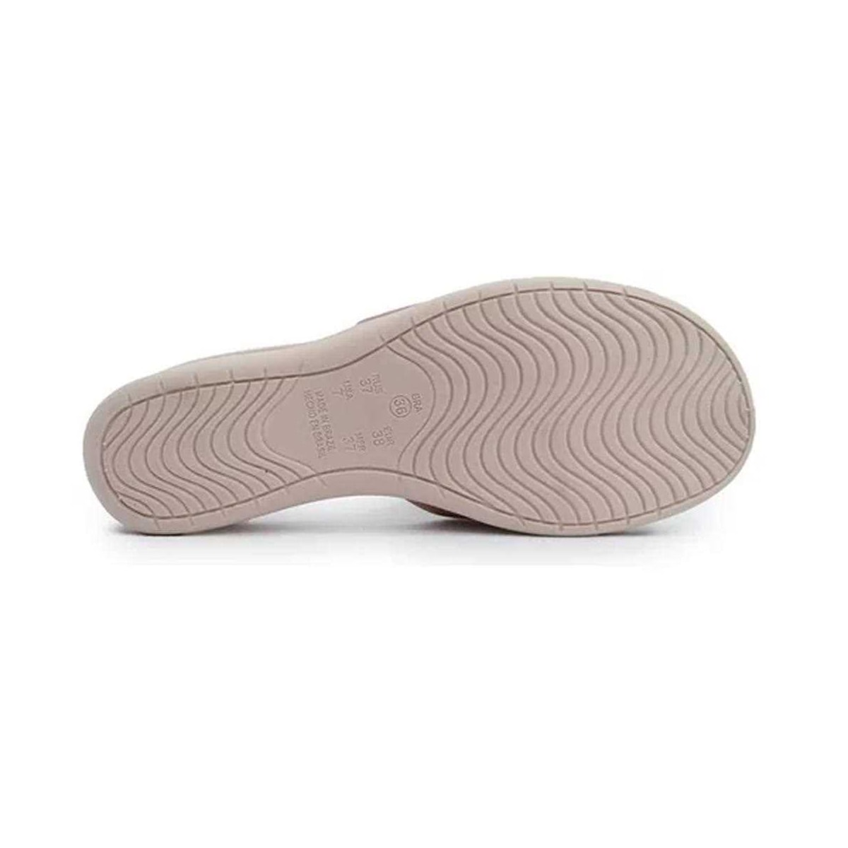 Tamanco Comfortflex Conforto 22-88401 Avela/Pele/Marfim