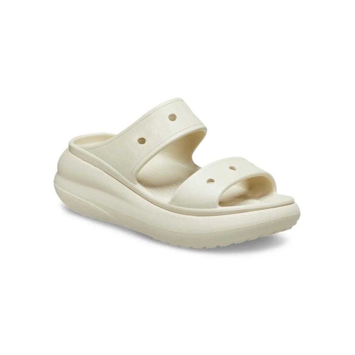 Tamanco Crocs Crush Dandal 207670 Bone Tamanco Crocs Crush Dandal 207670 Bone