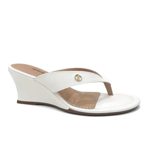 Tamanco Dakota Anabela De Dedo DC261 Branco