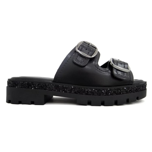 Detalhe - Tamanco Dakota Birken Flatform Y6321 Preto