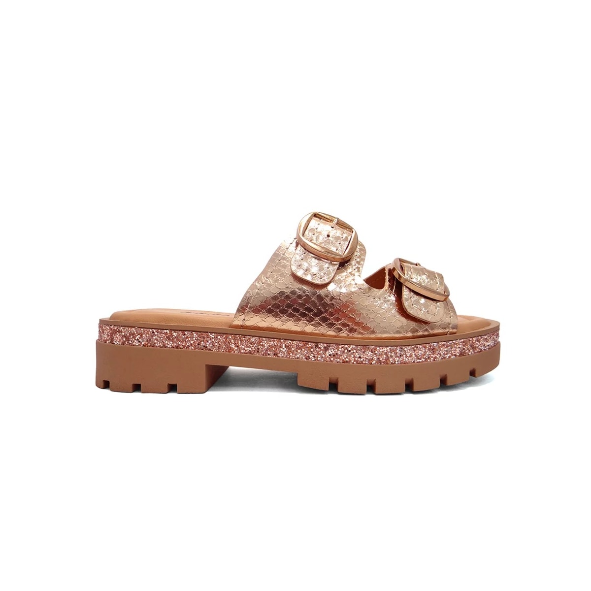 Tamanco Dakota Birken Flatform Y6321 Rose Tamanco Dakota Birken Flatform Y6321 Rose