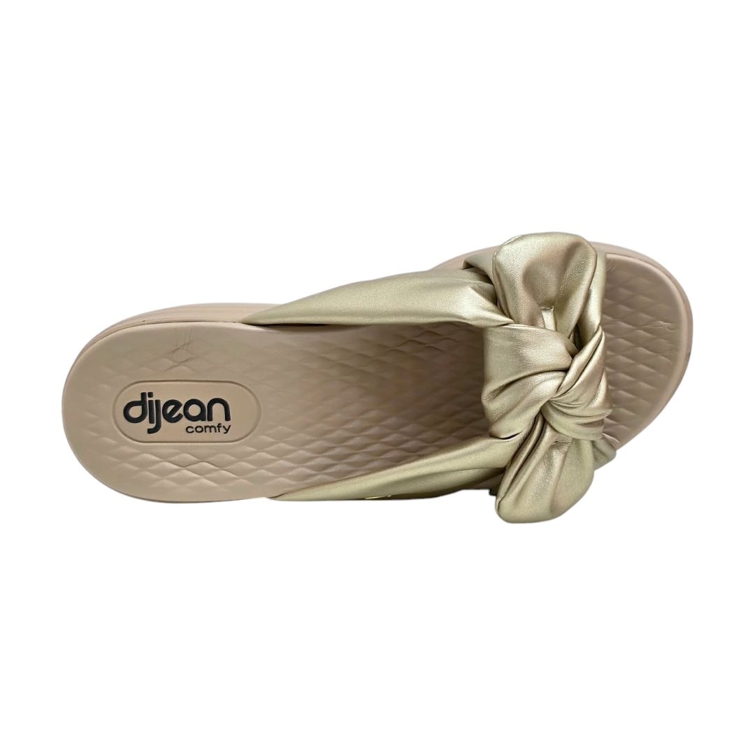 Tamanco Dijean Feminino 33120018 Ouro Light Tamanco Dijean Feminino 33120018 Ouro Light
