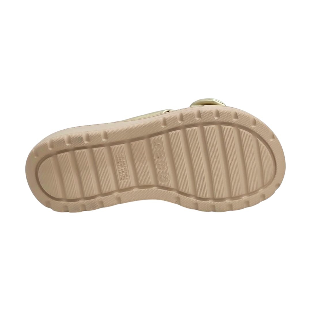 Tamanco Dijean Feminino 33120018 Ouro Light