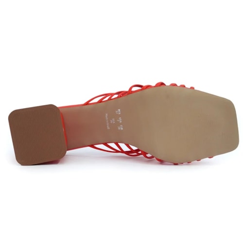 Detalhe - Tamanco Lia Line 2079.70497 Orange