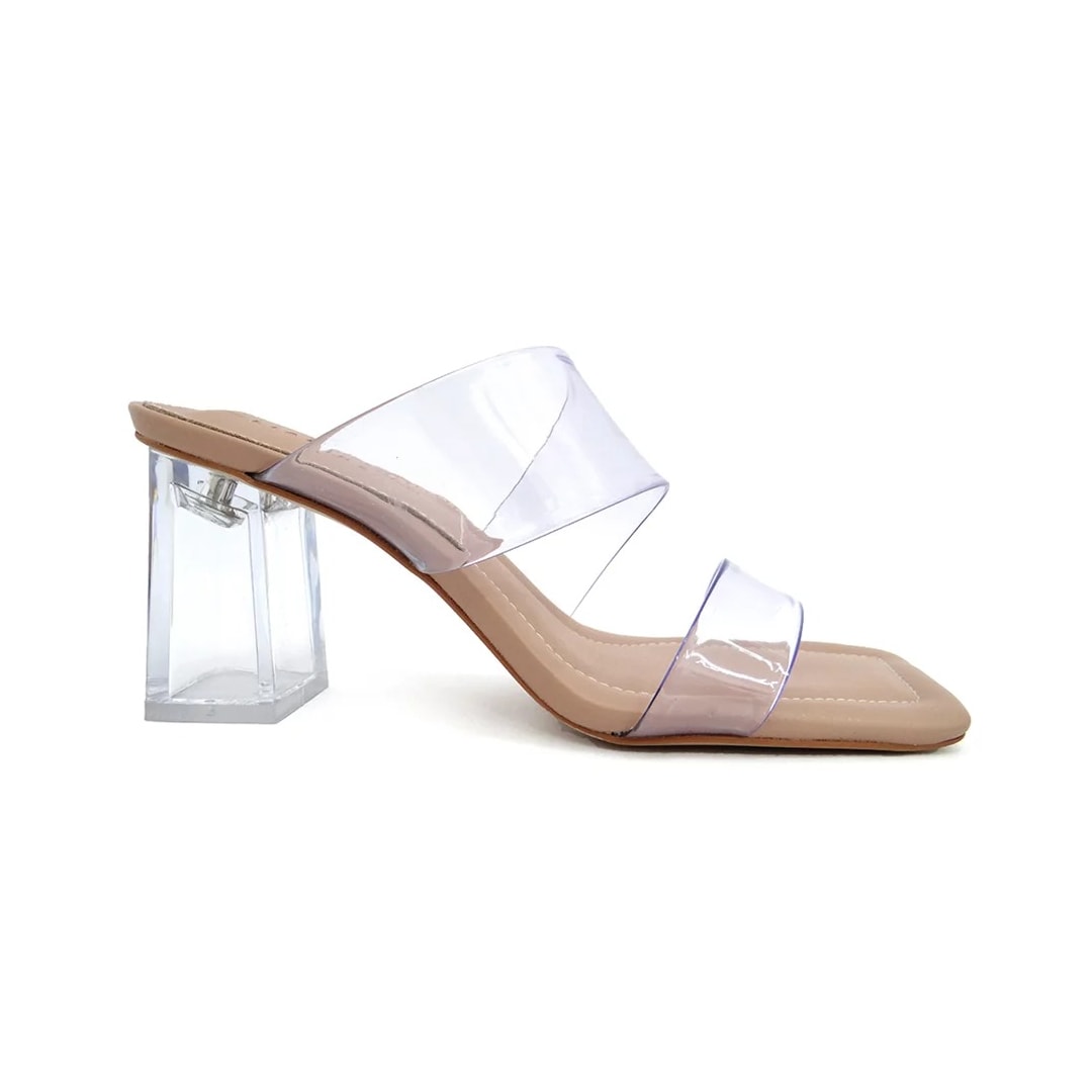 Tamanco Lia Line Feminino 2060.70398 Nude/Transparente Tamanco Lia Line Feminino 2060.70398 Nude/Transparente