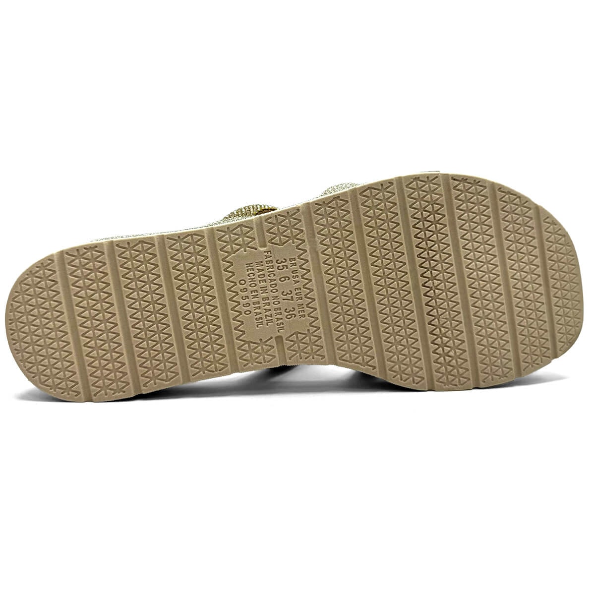 Tamanco Mississipi Birken Flatform Mb811 Dourado