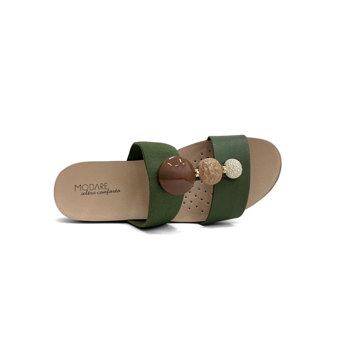 Tamanco Modare Birken 7132.138 Oliva Tamanco Modare Birken 7132.138 Oliva