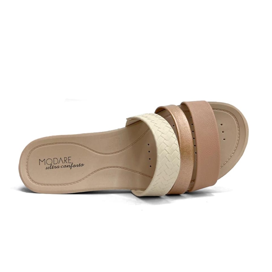 Tamanco Modare Conforto 7125.200 Bege/Creme Tamanco Modare Conforto 7125.200 Bege/Creme