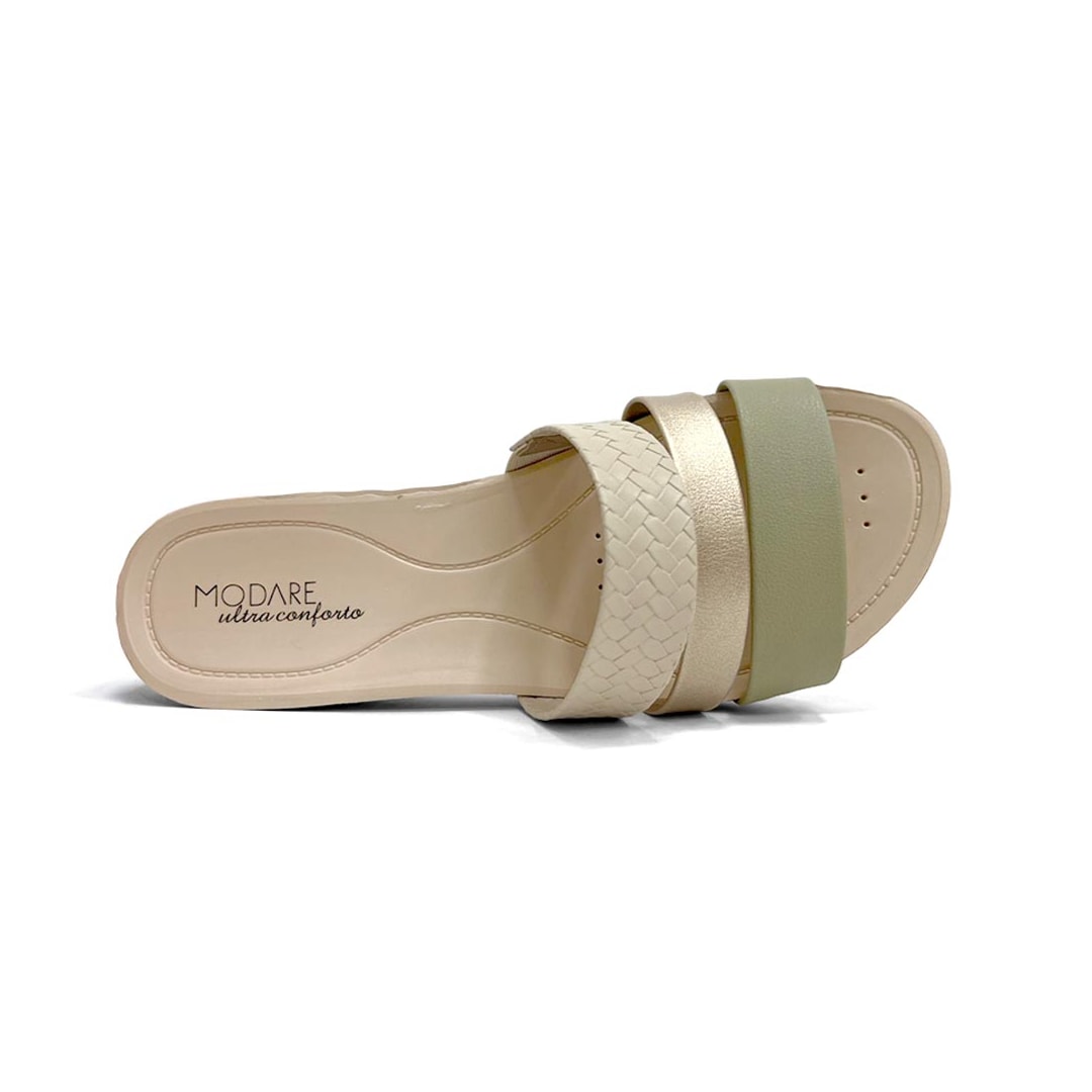 Tamanco Modare Conforto 7125.200 Creme