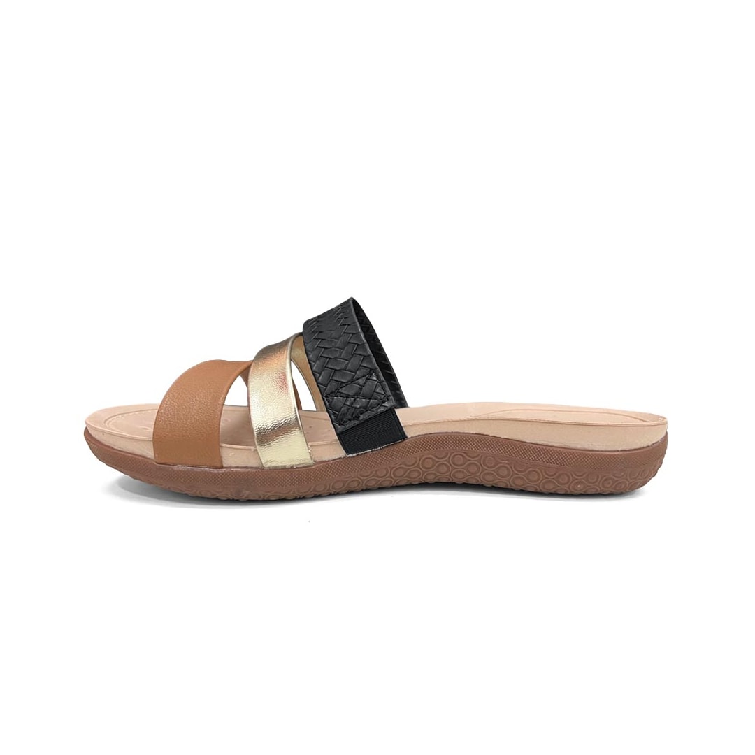 Tamanco Modare Conforto 7125.200 Preto/Camel Tamanco Modare Conforto 7125.200 Preto/Camel