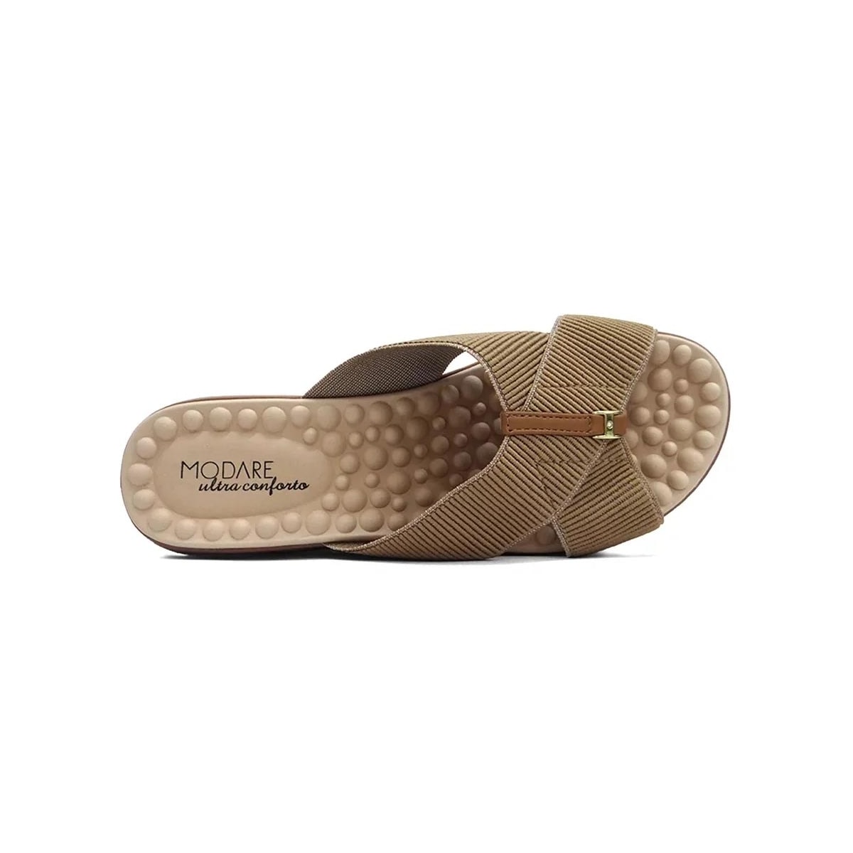 Tamanco Modare Conforto 7142.101 Tan/Camel