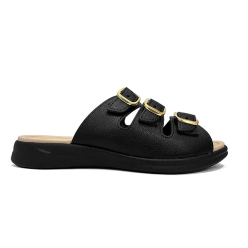 Detalhe - Tamanco Modare Conforto 7174.122 Preto