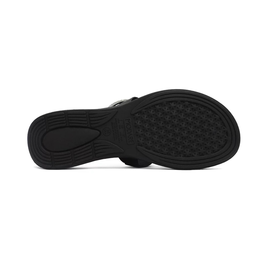 Tamanco Modare Conforto Feminino 7174.115 Preto/Cristal