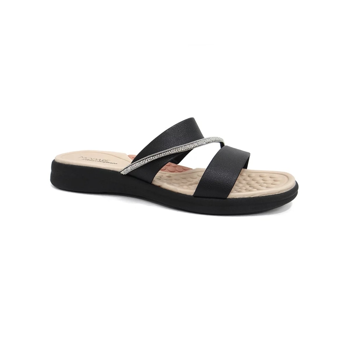 Tamanco Modare Conforto Feminino 7174.115 Preto/Cristal Tamanco Modare Conforto Feminino 7174.115 Preto/Cristal