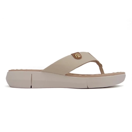 Detalhe - Tamanco Modare Dedo Conforto 7142.106 Creme