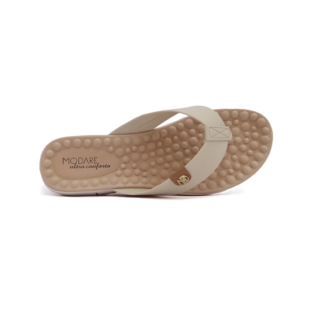 Tamanco Modare Dedo Conforto 7142.106 Creme