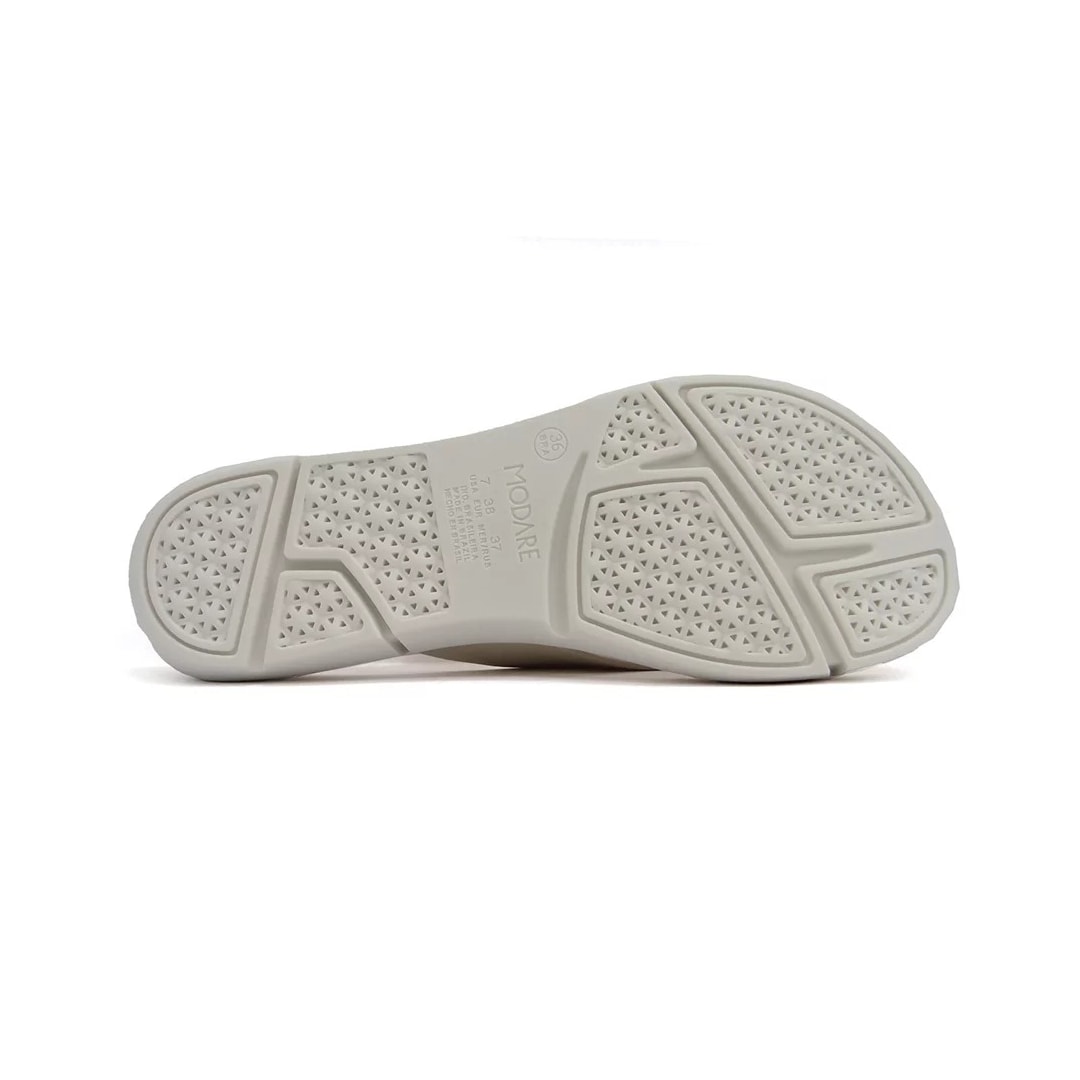Tamanco Modare Dedo Conforto 7142.106 Creme Tamanco Modare Dedo Conforto 7142.106 Creme