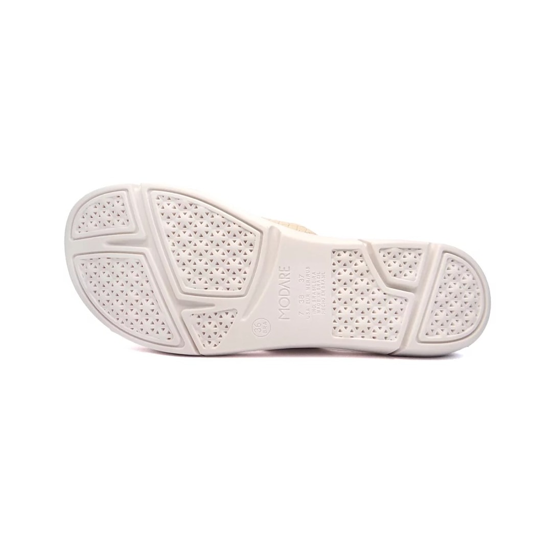 Tamanco Modare Dedo Conforto 7142.106 Creme/Camel