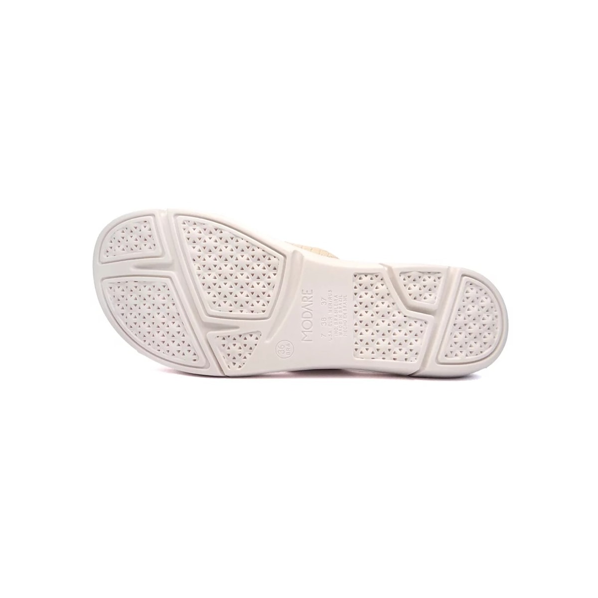 Tamanco Modare Dedo Conforto 7142.106 Creme/Camel