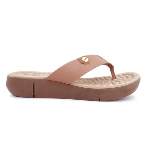 Tamanco Modare Dedo Conforto 7142.106 Nude/Camel