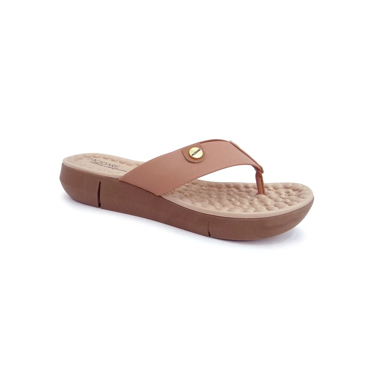 Tamanco Modare Dedo Conforto 7142.106 Nude/Camel Tamanco Modare Dedo Conforto 7142.106 Nude/Camel