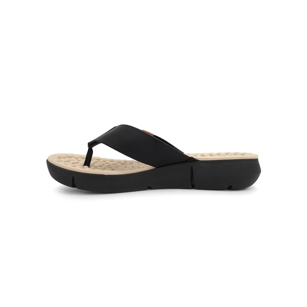 Tamanco Modare Dedo Conforto 7142.106 Preto/Camel Tamanco Modare Dedo Conforto 7142.106 Preto/Camel