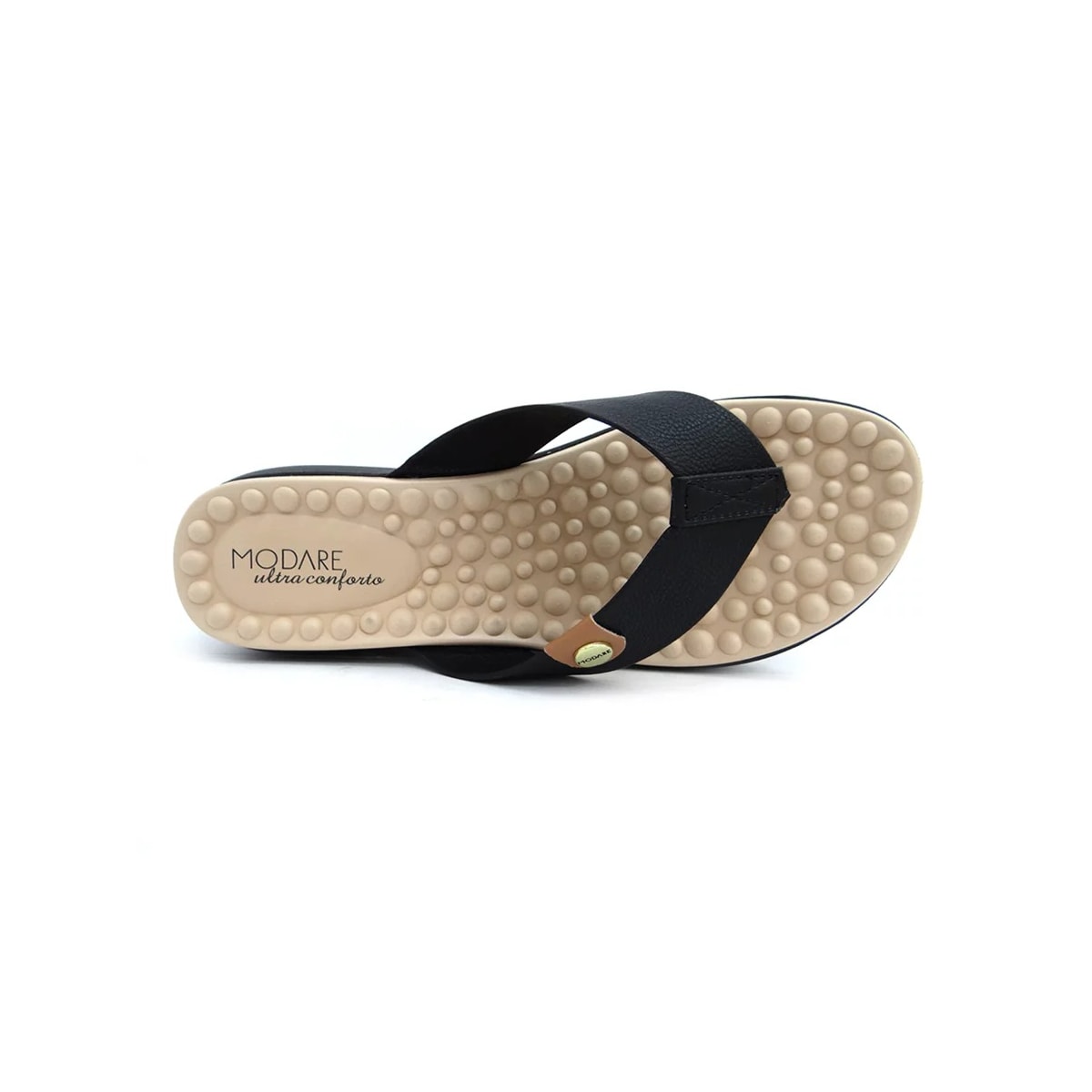 Tamanco Modare Dedo Conforto 7142.106 Preto/Camel Tamanco Modare Dedo Conforto 7142.106 Preto/Camel