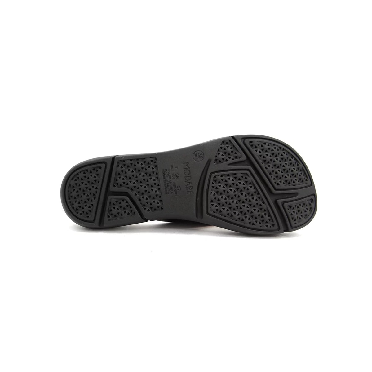 Tamanco Modare Dedo Conforto 7142.106 Preto/Camel