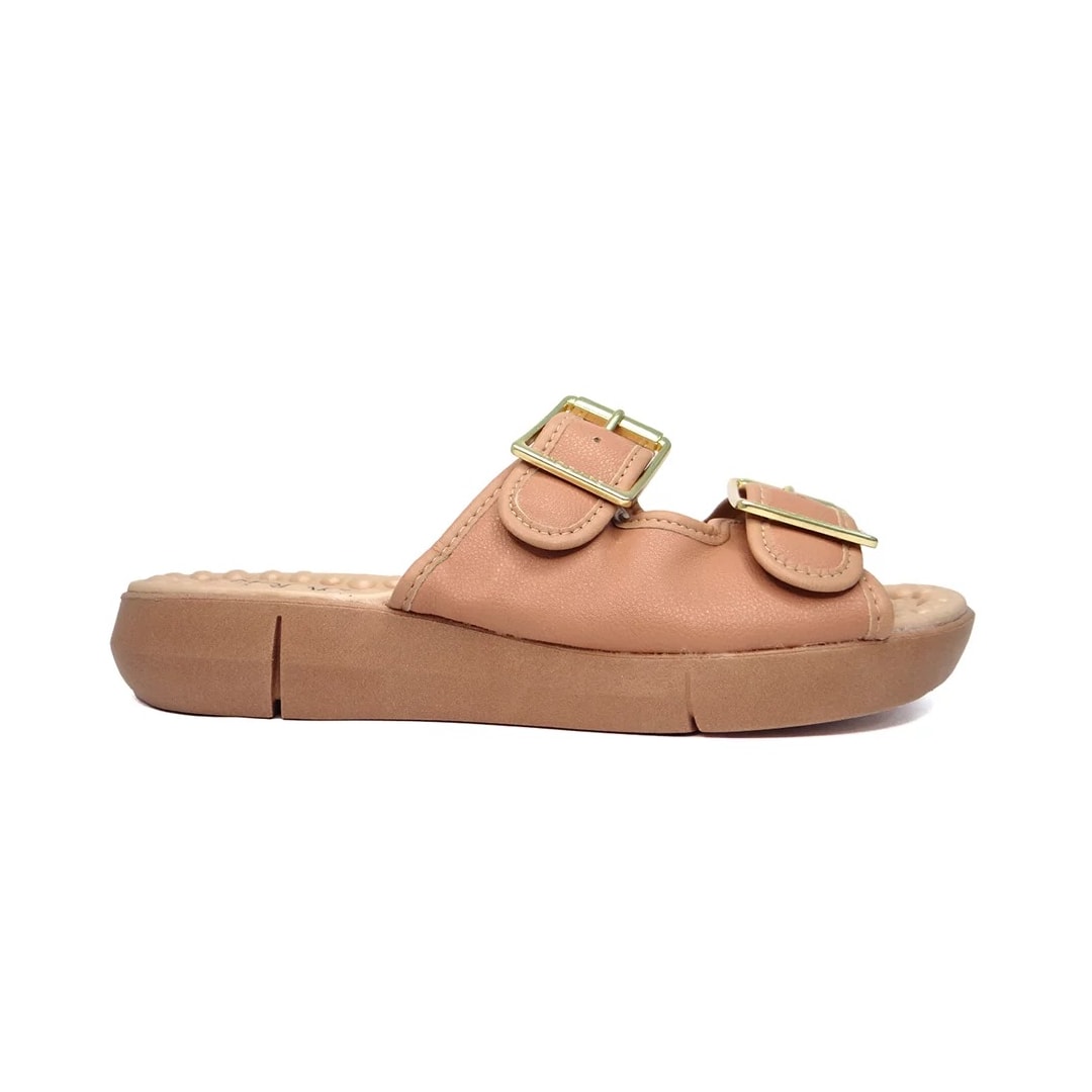 Tamanco Modare Slide Conforto 7142.113 Nude/Nature