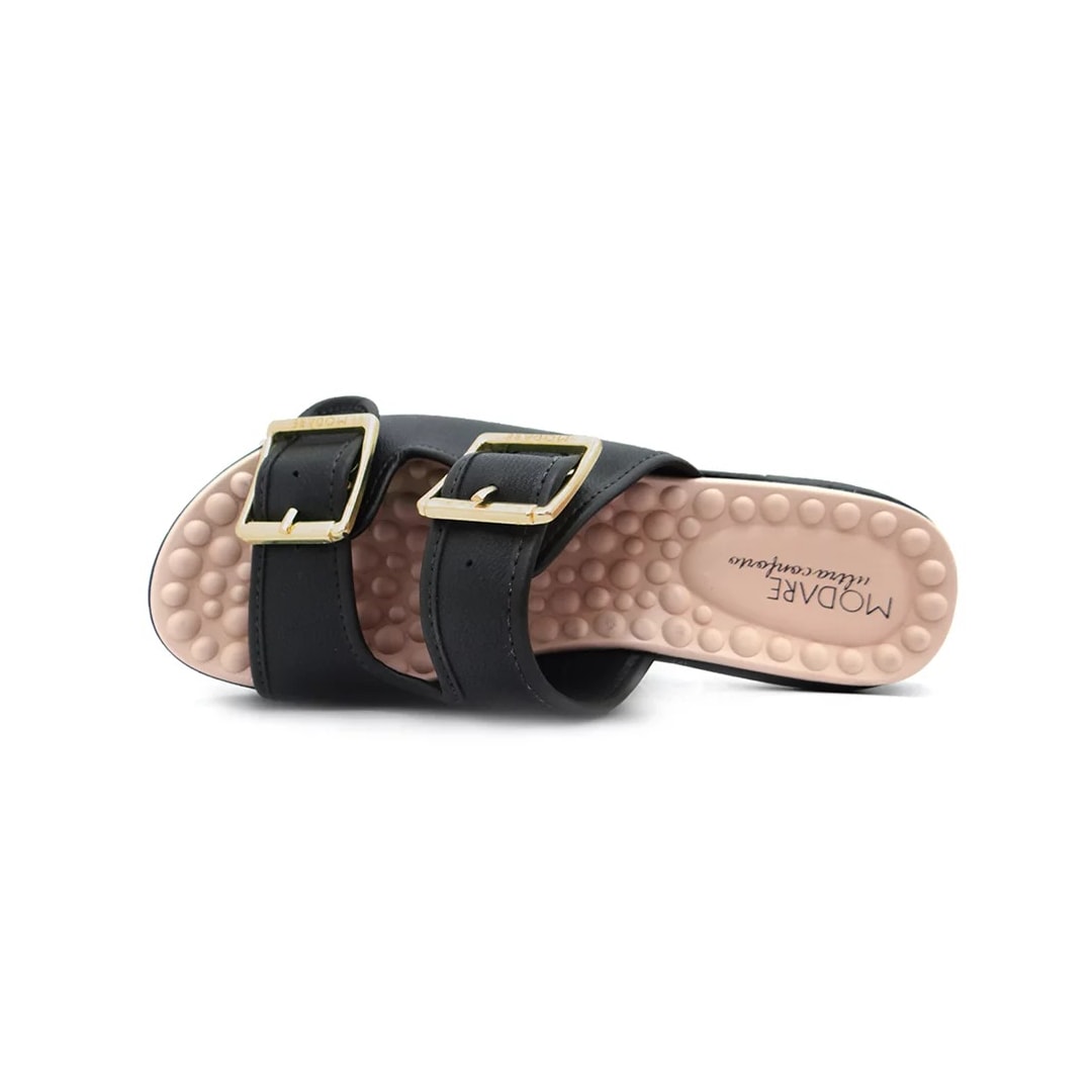 Tamanco Modare Slide Conforto 7142.113 Preto Tamanco Modare Slide Conforto 7142.113 Preto