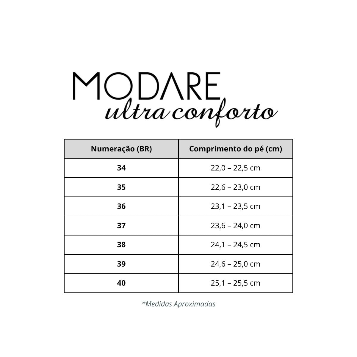 Tamanco Modare Ultraconforto 7208.101 Avelã Tamanco Modare Ultraconforto 7208.101 Avelã