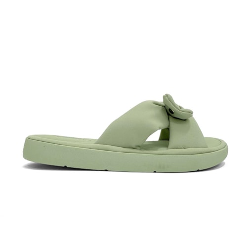 Detalhe - Tamanco Modare Ultraconforto 7208.101 Verde Luna