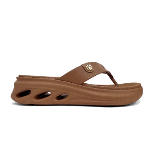 Detalhe - Tamanco Modare Ultraconforto 7215.101 Camel